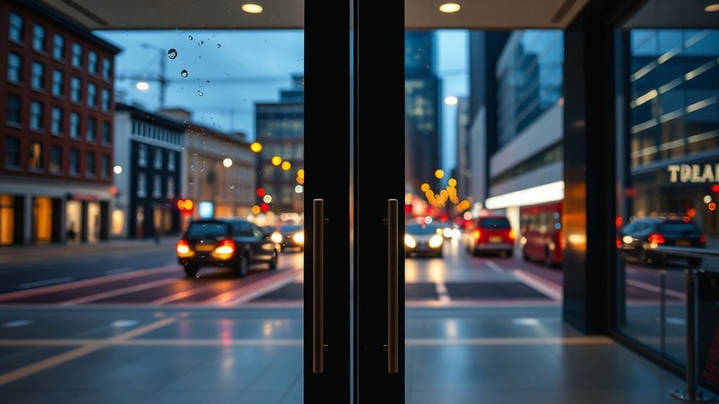 Glass Doors Park Royal